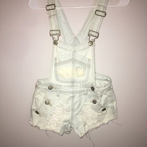 Overall shorts